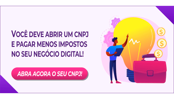 Abertura de CNPJ para negócios digitais - vetor empreendedor de sucesso ideia de abertura de empresa