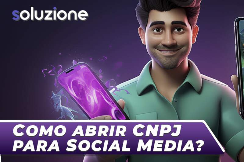 Como abrir CNPJ para Social Media - Imagem de social media após a abertura da empresa