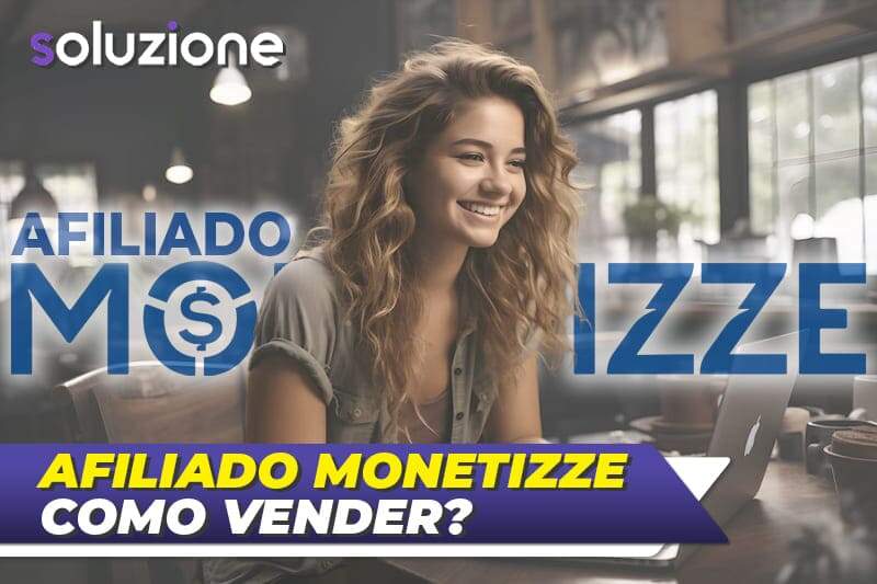 Como vender na Monetizze como afiliado - Imagem de afiliada digital fazendo venda online na Monetizze