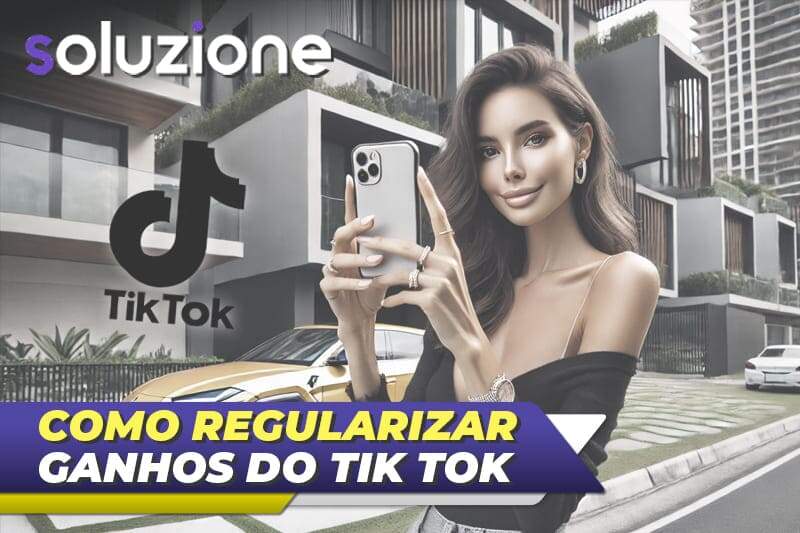 Como regularizar os ganhos do TikTok - Imagem de Tiktoker gravando vídeos em seu iphone