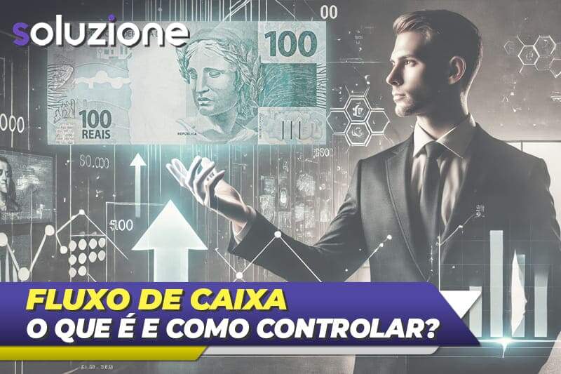 Fluxo de caixa o que é e como controla - Imagem de contador no controle das finanças do seu cliente